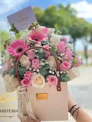 Bolso Encanto De Rosas