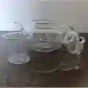 Tetera De Vidrio Gruezo Resistente Al Calor De Vidrio De Alto Borocilicato