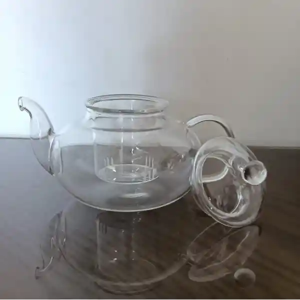 Tetera De Vidrio Gruezo Resistente Al Calor De Vidrio De Alto Borocilicato