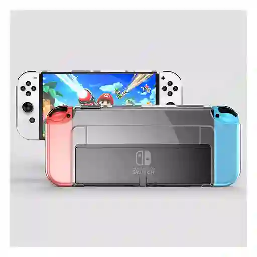 Funda Protectora Oled De Acrílico Transparente Para Switch