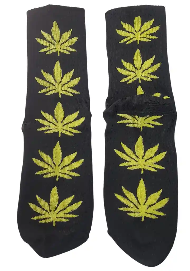 Medias Diseño De Hoja