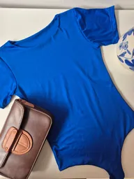 Body Manga Corta Cuello Redondo