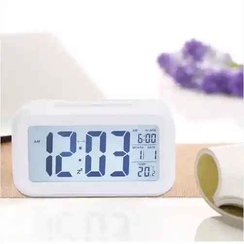 Despertador Digital De Temperatura Con Leds