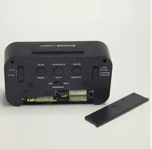 Despertador Digital De Temperatura Con Leds