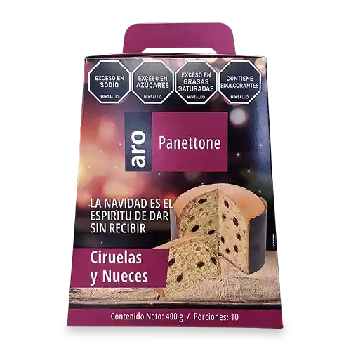 Panettone Ciruela Y Nueces 400g
