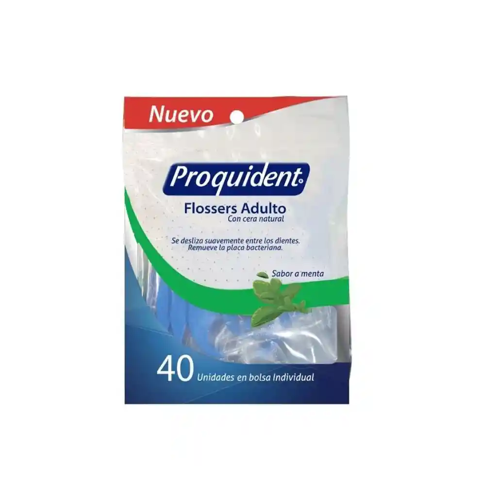 Flosser Adulto X 40 Unds Proquident