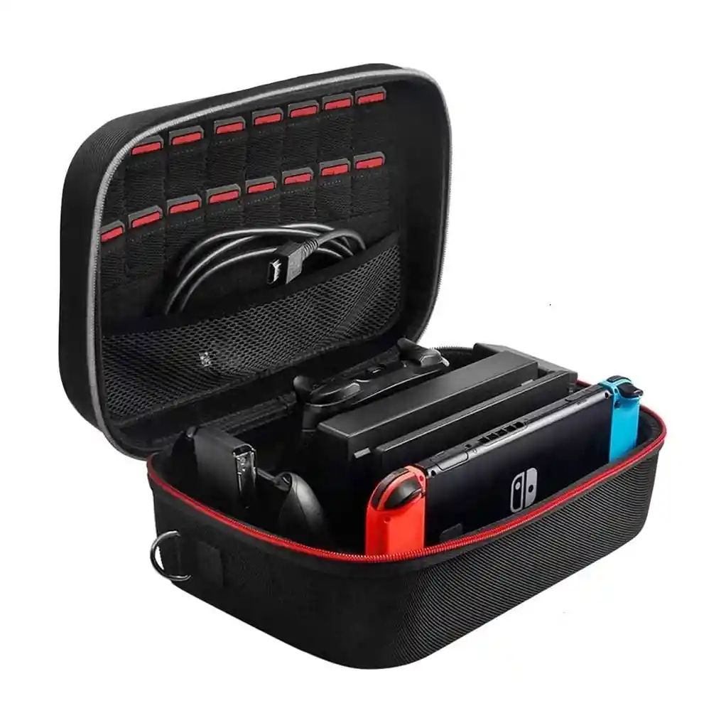 Maleta Viajera Negra Compatible Switch/ Switch Oled