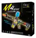 Fusil Lanzador Juguete Recargable Bolitas De Hidrogel M4 Viper