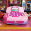 Caja Registradora Compras De Juguete Para Niña Con Luz, Sonido Y Microfono