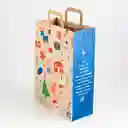 Bolsa De Papel Navideña Mediana