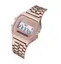 Reloj De Mujer Rosa Gold Oro Resistente