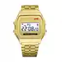 Reloj Dorado Gold Oro Resistente