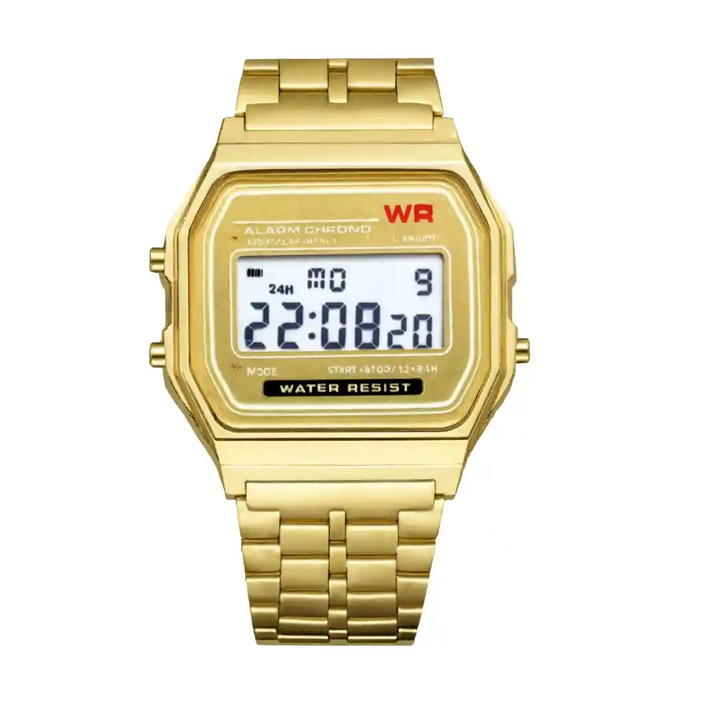 Reloj Dorado Gold Oro Resistente