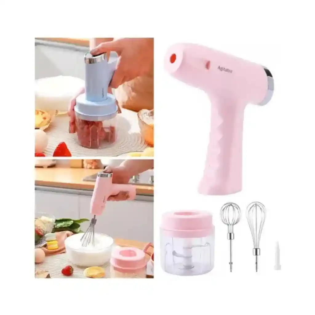 Batidora Y Picadora De Mano 3 N 1