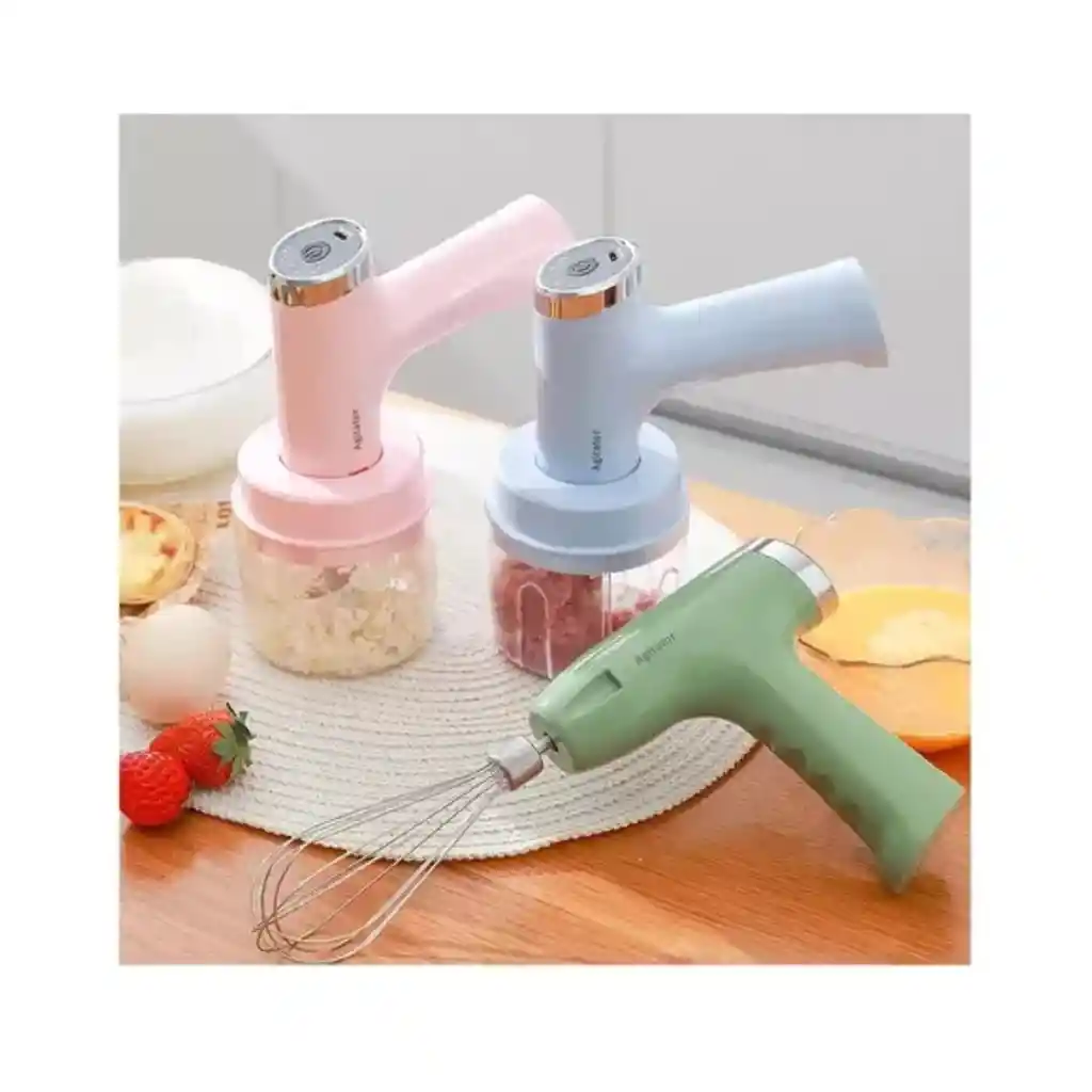 Batidora Y Picadora De Mano 3 N 1