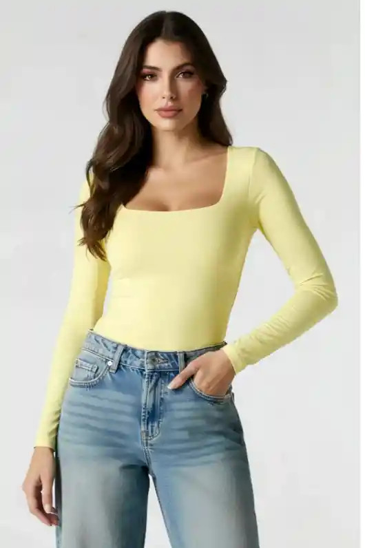 Body Malka M/l Amarillo