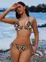 Conjunto De Bikini De Mujer Con Top De Tubo, Talla M