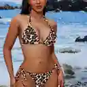 Conjunto De Bikini De Mujer Con Top De Tubo, Talla M