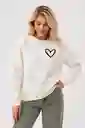 Buzo Tipo Hoodie “love Heart”