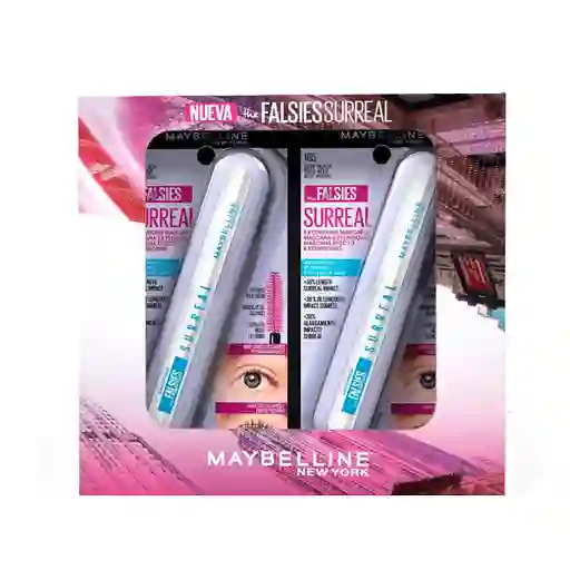 Pack Maybelline Surreal Waterproof 2unds