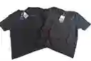 Camiseta Hombre Talla Xl Negra Por 2 Unidades