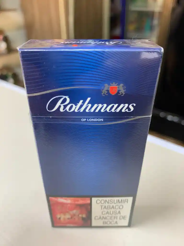 Cigarrillos Rothmans Azul Xl Media Cajetilla (10 Und)