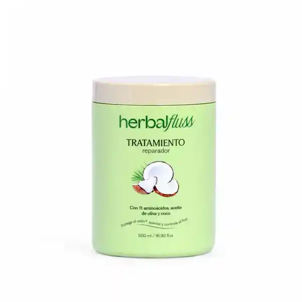 Tratamiento Reparador Herbalfluss 500ml Pote