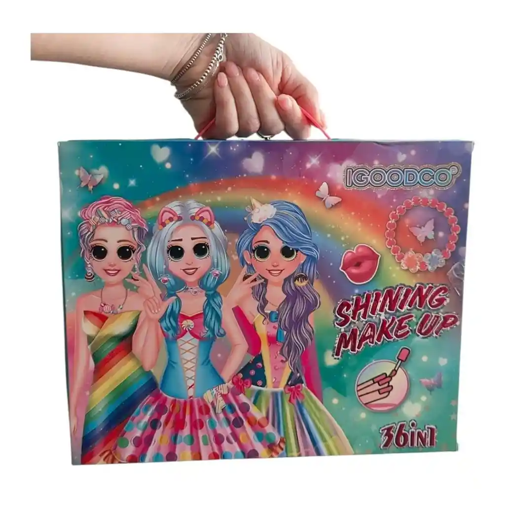 Set De Maquillaje Infantil Cosméticos Niñas