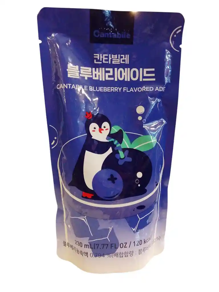 Bebida Coreana Sabor Arandano