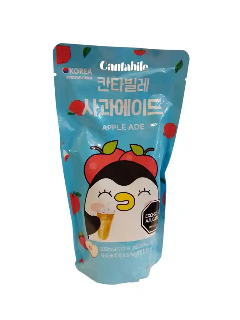 Bebida Coreana Sabor Manzana