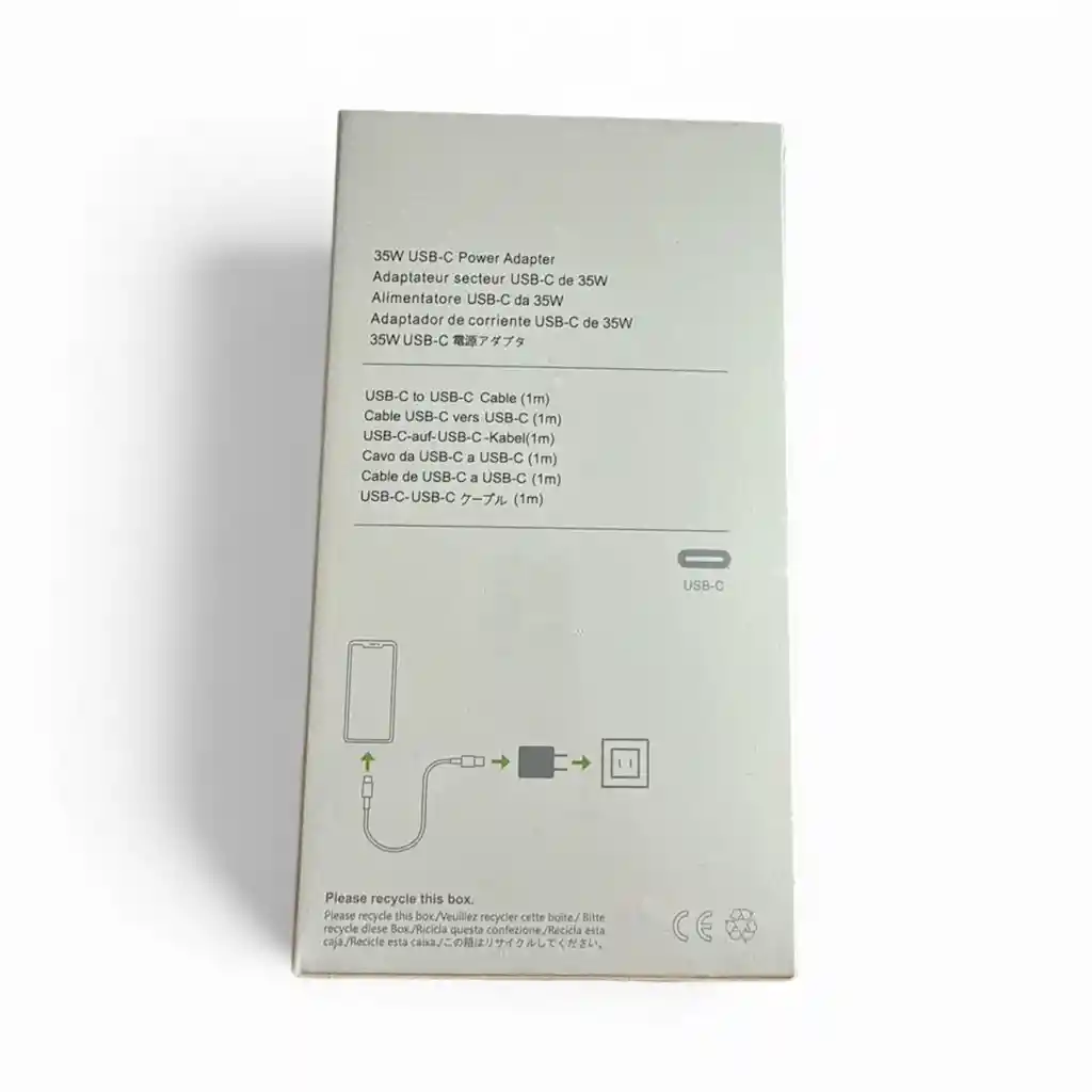 Cargador Completo Iphone 35w - Tipo C