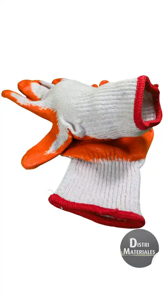 Guante Algodon Latex Flexible