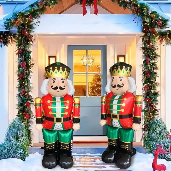 Globo Soldado De Plomo Para Navidad Grande 118cm