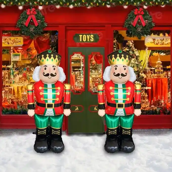 Globo Soldado De Plomo Para Navidad Grande 118cm