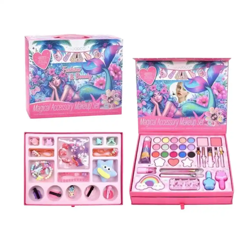 Set De Belleza Niñas Maquillaje Infantil
