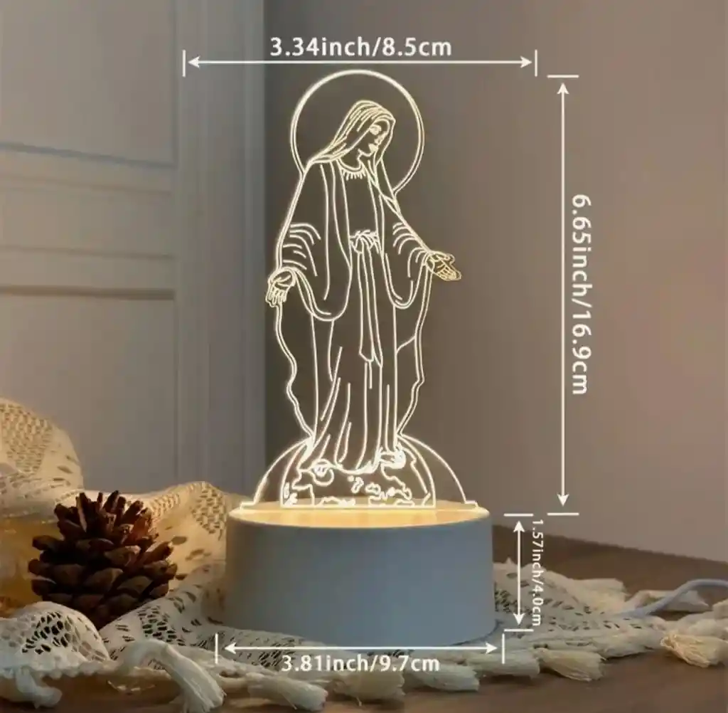 Lampara Virgen Maria