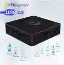Tv Box Android/ Hd 4k Convertidor A Smart Tv Streaming Control De Voz/con Puerto Micro Sd Y Rj45