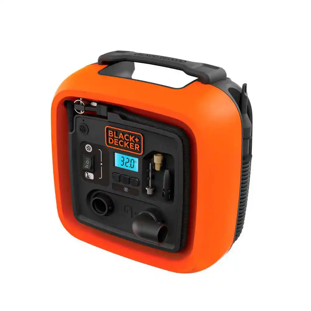 Inflador Black And Decker Multiproposito 12 V Bdinf12-la