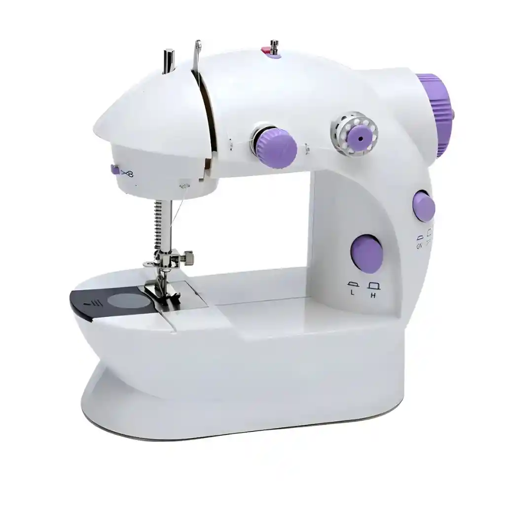 Maquina De Coser Sencilla Caja Morada