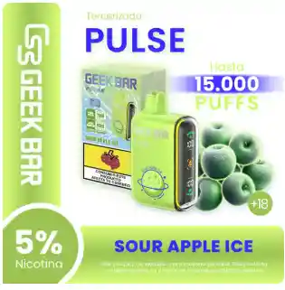Vape Geek Bar Pulse - 15.000 Puff - Sour Apple Ice