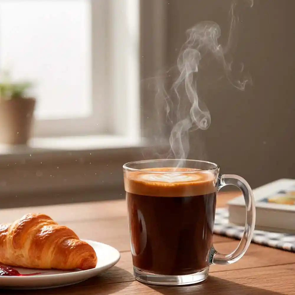 Mug Taza Borgonovo Conic 310 Ml Vidrio