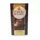 Barra Ferrero Rocher Chocolate Negro 55% Cacao X 90 Gr