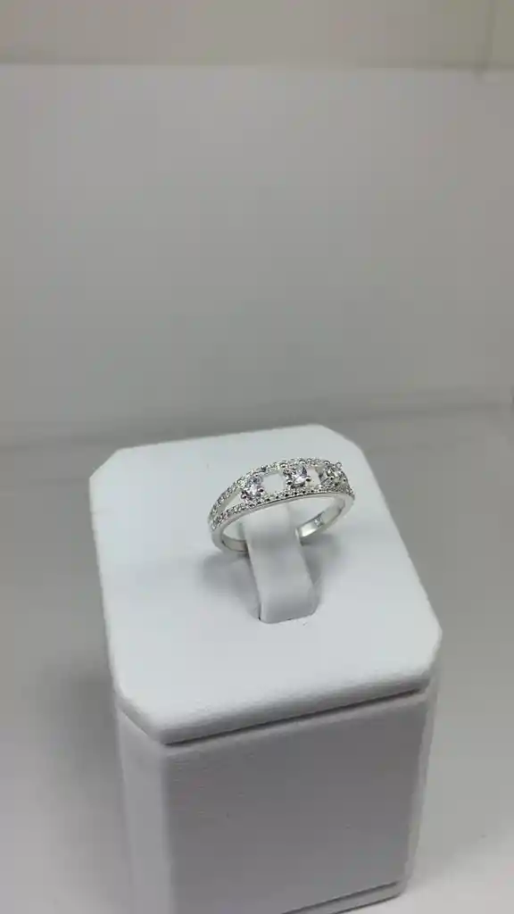 Anillo Euphoria - Plata Ley 925 Circon Tipo Diamante