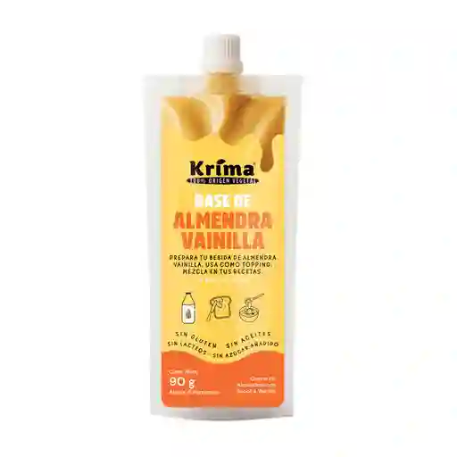 Base Para Leche De Almendras Vainilla - Krima 90g