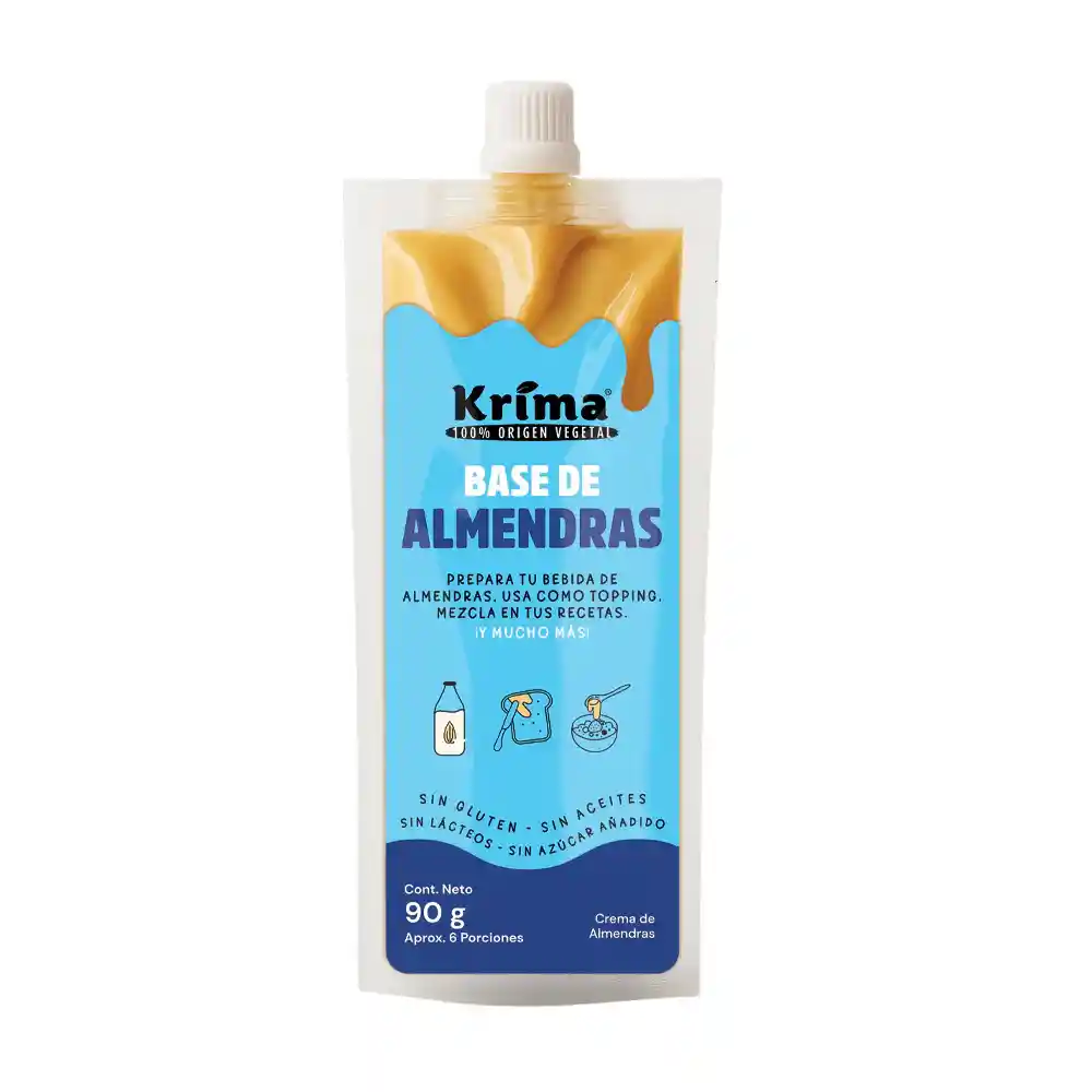 Base Para Leche De Almendra - Krima 90g