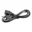 Cable Poder Corriente Fuentes De Poder Pc Monitor 1.5 Metros - Único