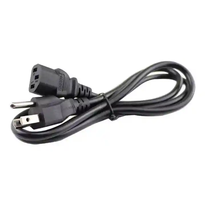 Cable Poder Corriente Fuentes De Poder Pc Monitor 1.5 Metros - Único