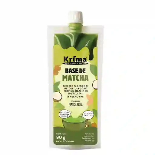 Base Para Leche De Almendra Y Matcha - Krima 90g