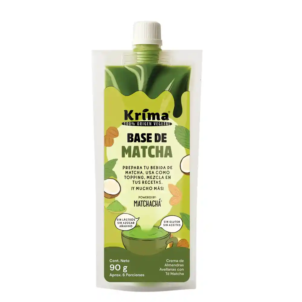 Base Para Leche De Almendra Y Matcha - Krima 90g