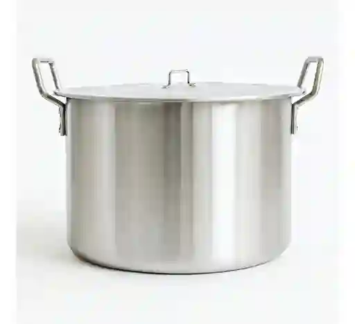 Olla Grande 31 Litros Extra Fuerte 40x25 Institucional Aluminio